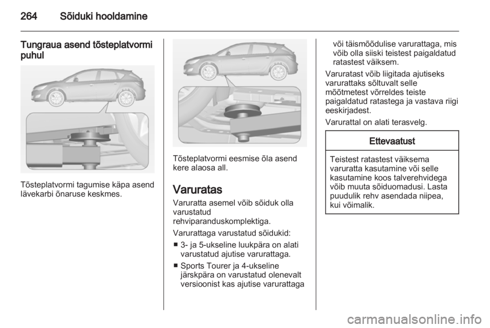 OPEL ASTRA J 2013  Omaniku käsiraamat (in Estonian) 