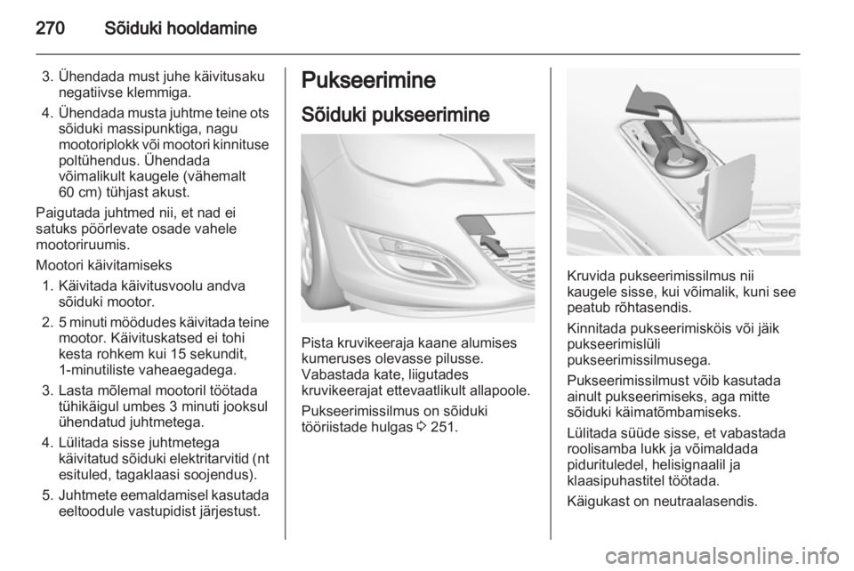 OPEL ASTRA J 2013  Omaniku käsiraamat (in Estonian) 