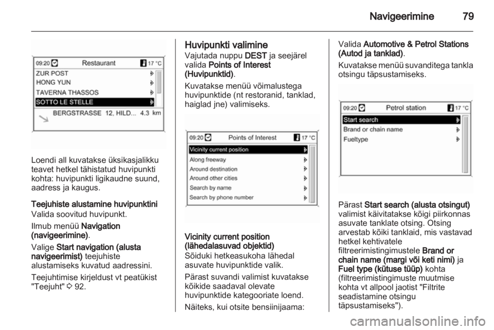 OPEL ASTRA J 2013.5  Infotainment-süsteemi juhend (in Estonian) 