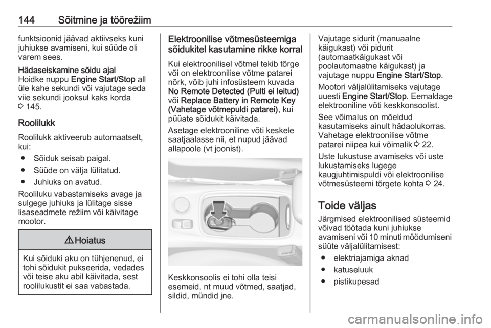 Battery Opel Astra K 16 Omaniku Kasiraamat In Estonian 273 Pages