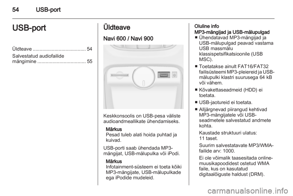 OPEL CASCADA 2013.5  Infotainment-süsteemi juhend (in Estonian) 