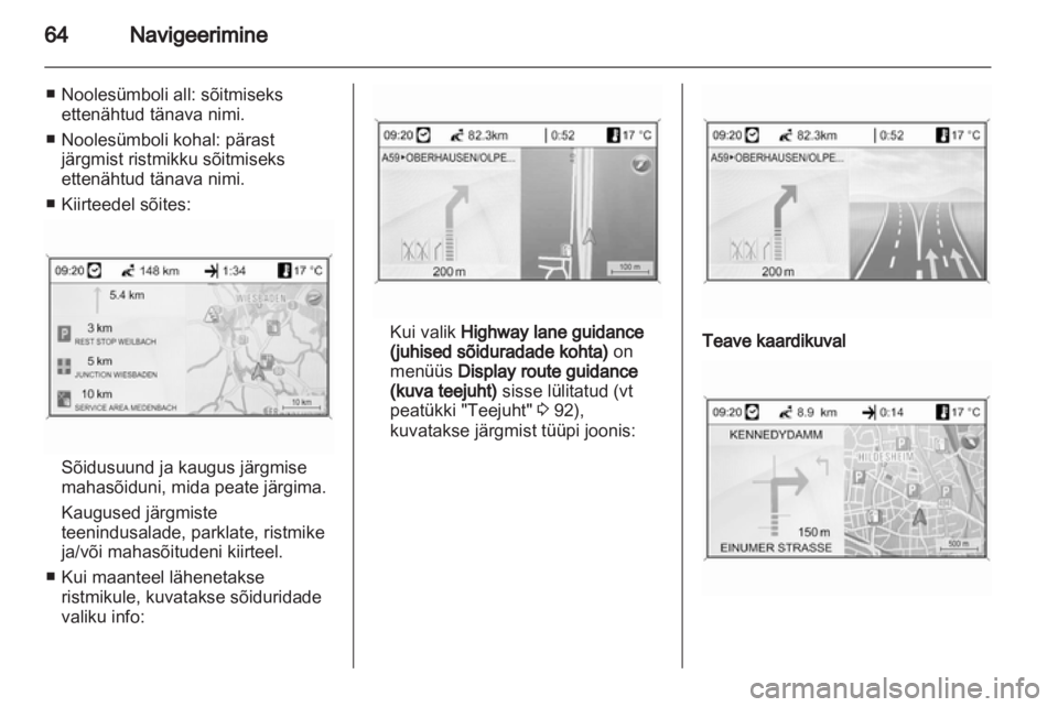 OPEL CASCADA 2013.5  Infotainment-süsteemi juhend (in Estonian) 