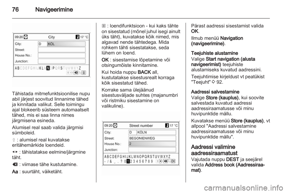 OPEL CASCADA 2013.5  Infotainment-süsteemi juhend (in Estonian) 