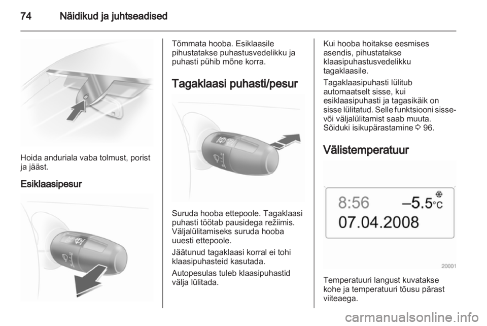 OPEL CORSA 2013.5  Omaniku käsiraamat (in Estonian) 