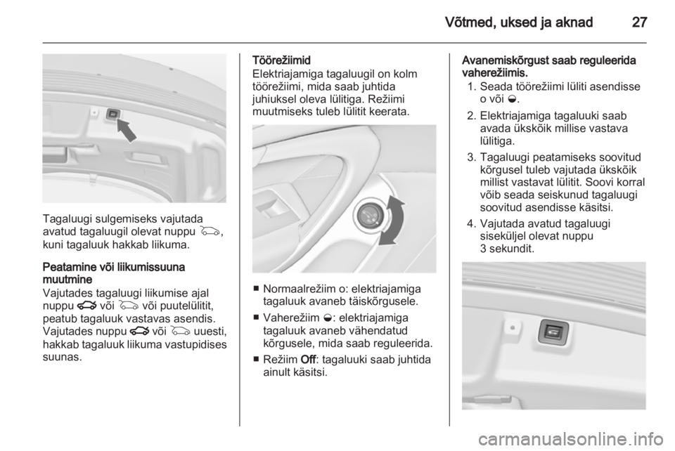 OPEL INSIGNIA 2011.5  Omaniku käsiraamat (in Estonian) 
