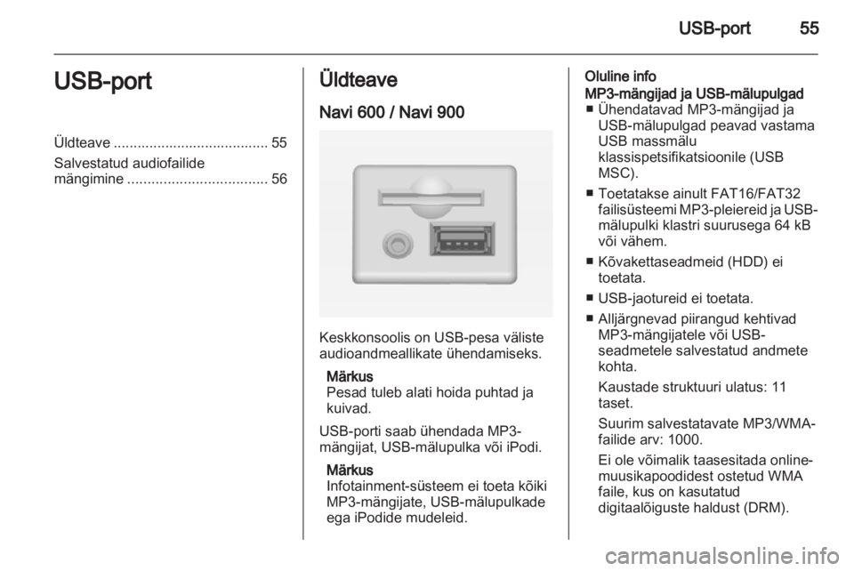 OPEL INSIGNIA 2012.5  Infotainment-süsteemi juhend (in Estonian) 