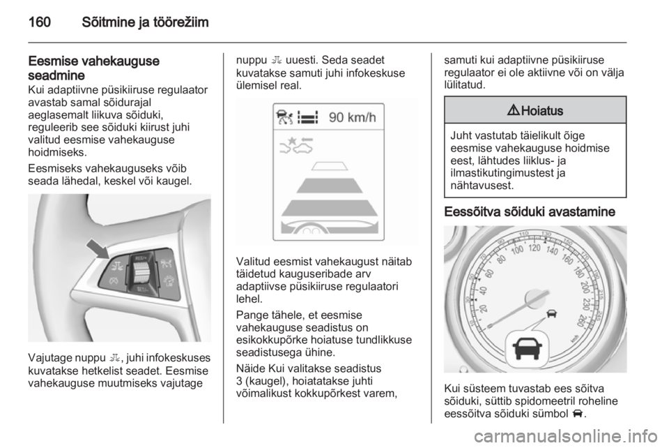 OPEL INSIGNIA 2012.5  Omaniku käsiraamat (in Estonian) 