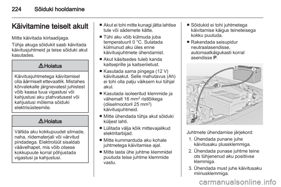 OPEL INSIGNIA 2012.5  Omaniku käsiraamat (in Estonian) 