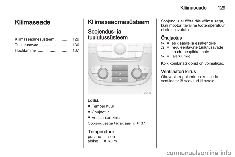OPEL INSIGNIA 2013  Omaniku käsiraamat (in Estonian) 