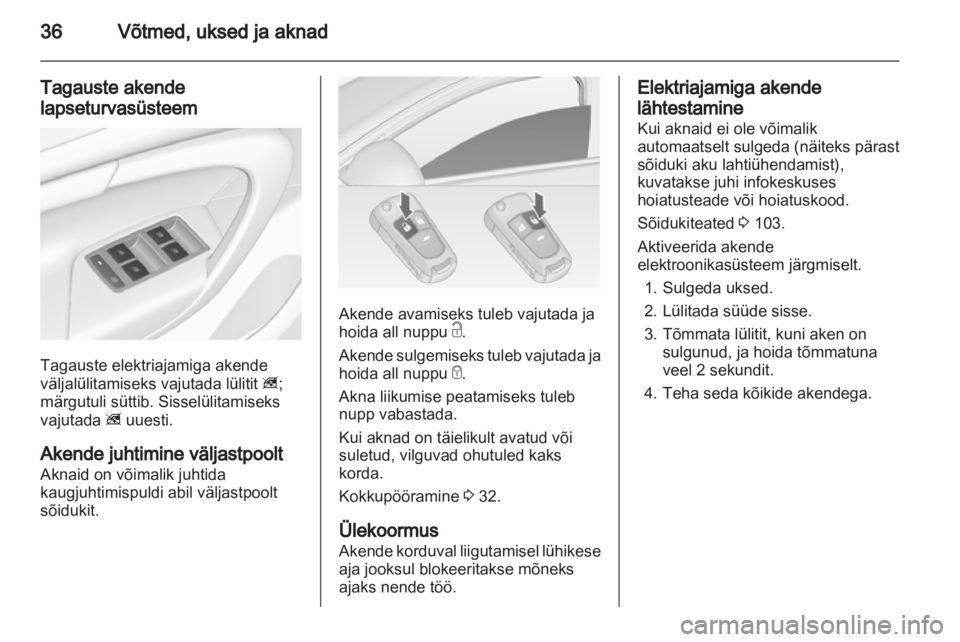 OPEL INSIGNIA 2013  Omaniku käsiraamat (in Estonian) 