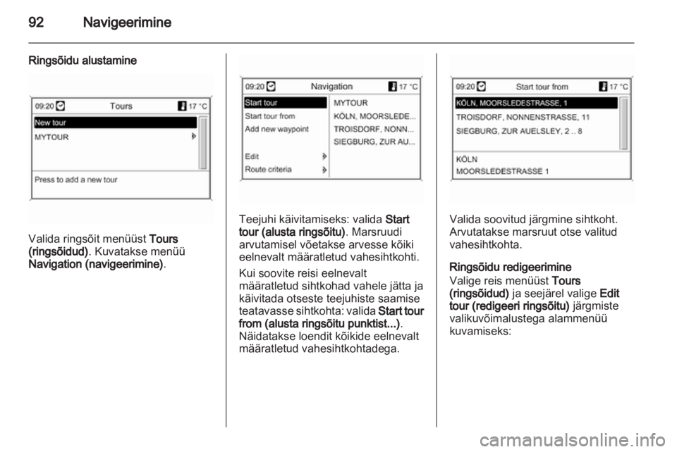 OPEL INSIGNIA 2013.5  Infotainment-süsteemi juhend (in Estonian) 