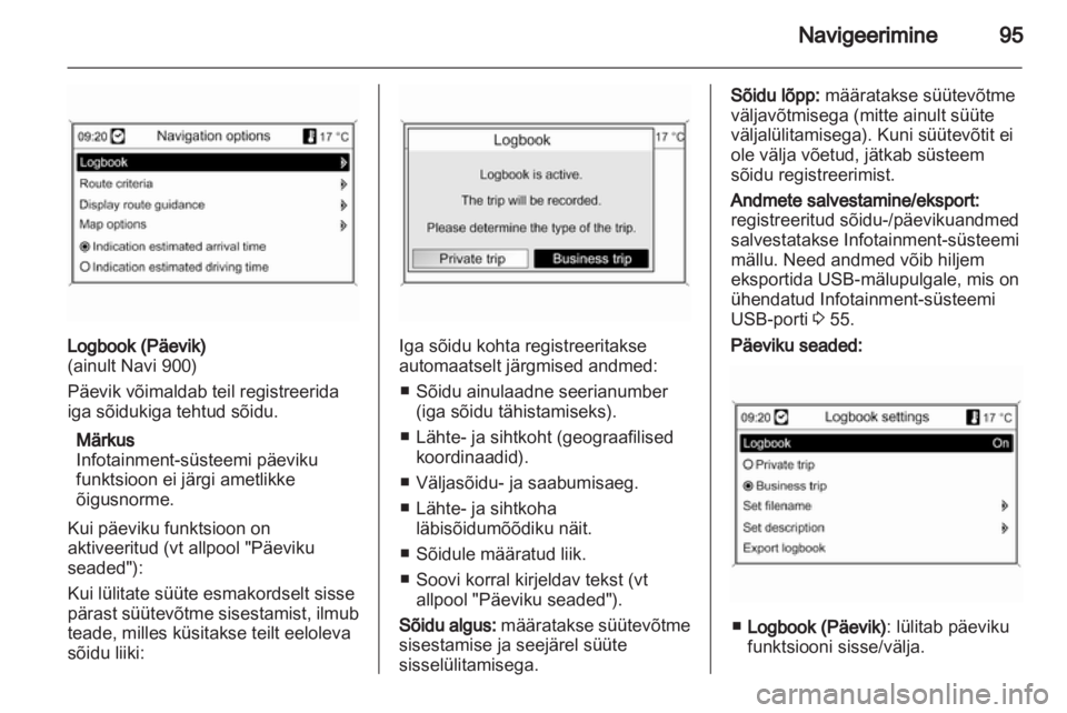 OPEL INSIGNIA 2013.5  Infotainment-süsteemi juhend (in Estonian) 