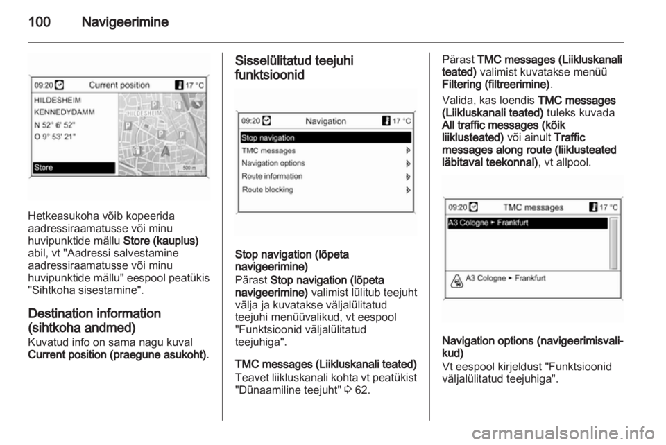 OPEL INSIGNIA 2013.5  Infotainment-süsteemi juhend (in Estonian) 