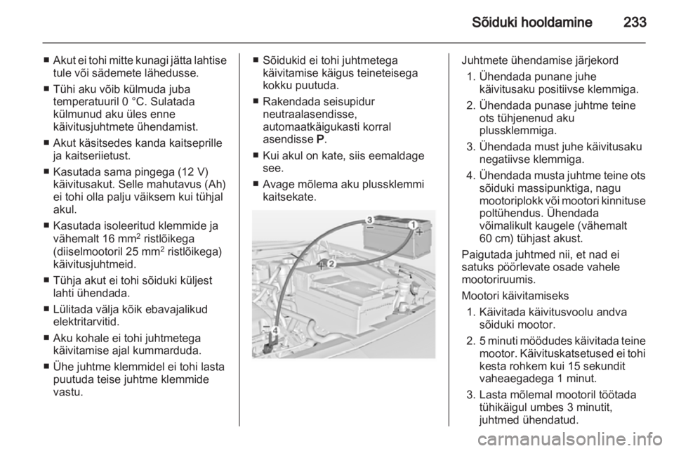 OPEL INSIGNIA 2013.5  Omaniku käsiraamat (in Estonian) 