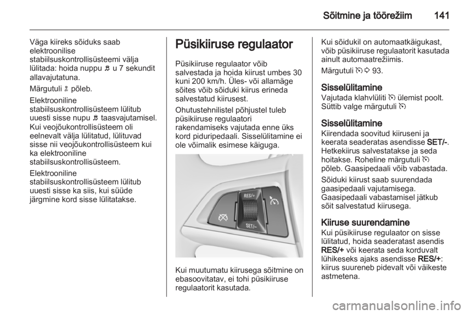 OPEL MERIVA 2012 Omaniku käsiraamat (in Estonian) OPEL MERIVA 2012 Omaniku käsiraamat (in Estonian)