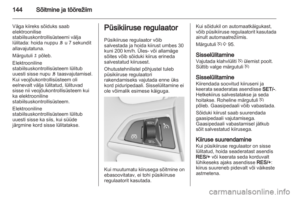 OPEL MERIVA 2012.5 Omaniku käsiraamat (in Estonian) OPEL MERIVA 2012.5 Omaniku käsiraamat (in Estonian)