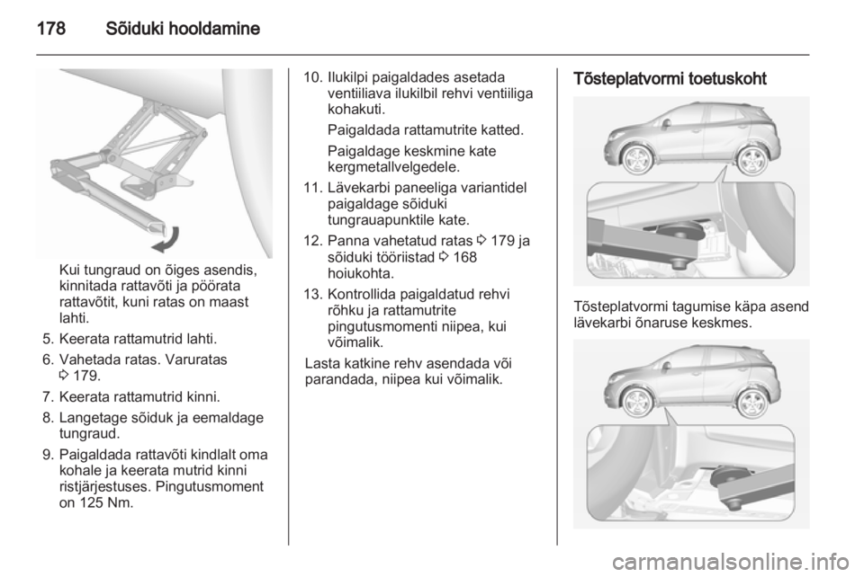 OPEL MOKKA 2013  Omaniku käsiraamat (in Estonian) 