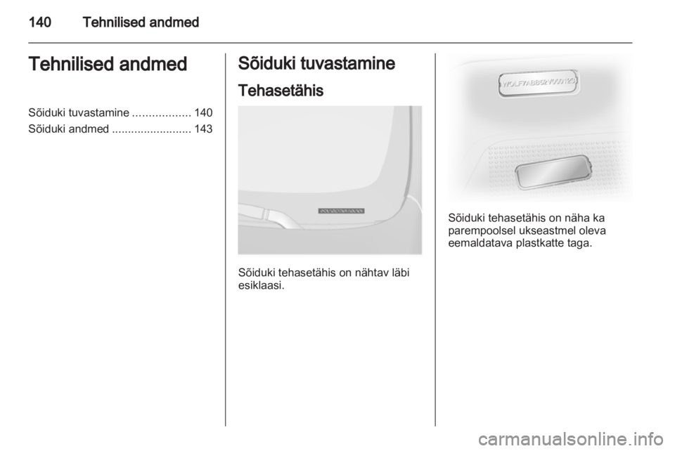 OPEL VIVARO 2011  Omaniku käsiraamat (in Estonian) 