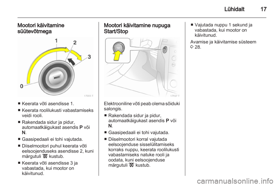 OPEL ZAFIRA 2012  Omaniku käsiraamat (in Estonian) 