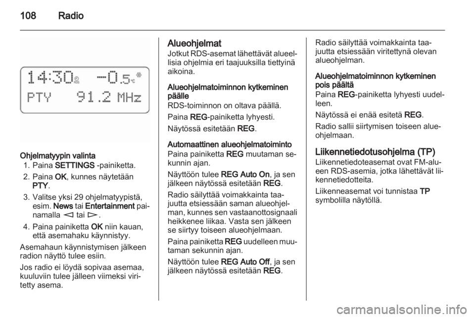 OPEL ANTARA 2012 Infotainment-ohjekirja (in Finnish) OPEL ANTARA 2012 Infotainment-ohjekirja (in Finnish)