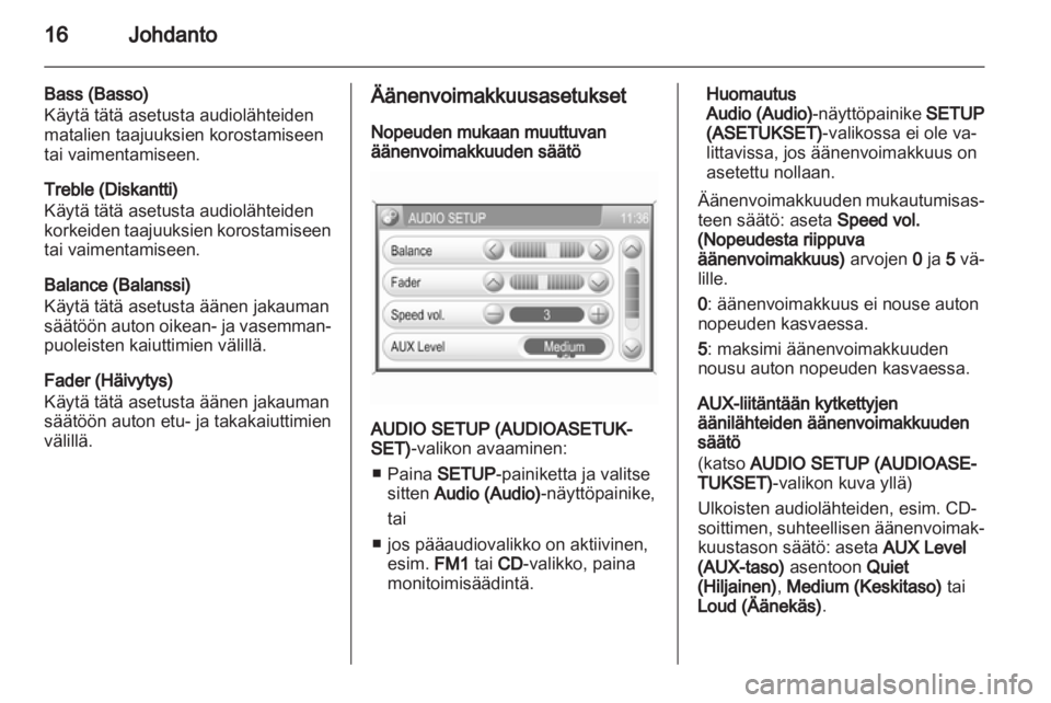 OPEL ANTARA 2012  Infotainment-ohjekirja (in Finnish) 
