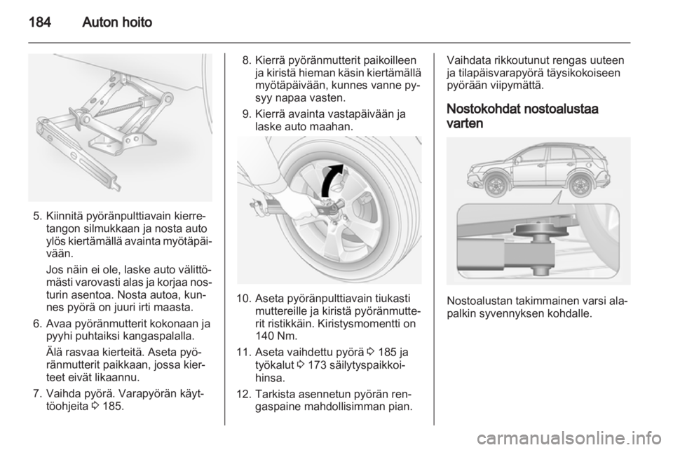 OPEL ANTARA 2013.5 Ohjekirja (in Finnish) OPEL ANTARA 2013.5 Ohjekirja (in Finnish)