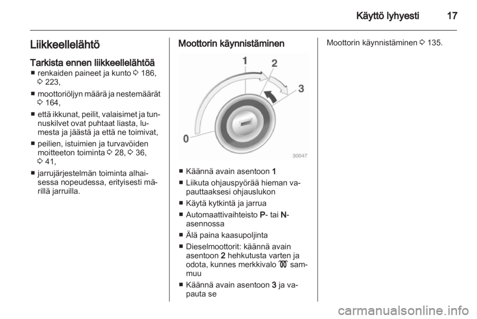 OPEL ASTRA J 2011.5  Ohjekirja (in Finnish) 