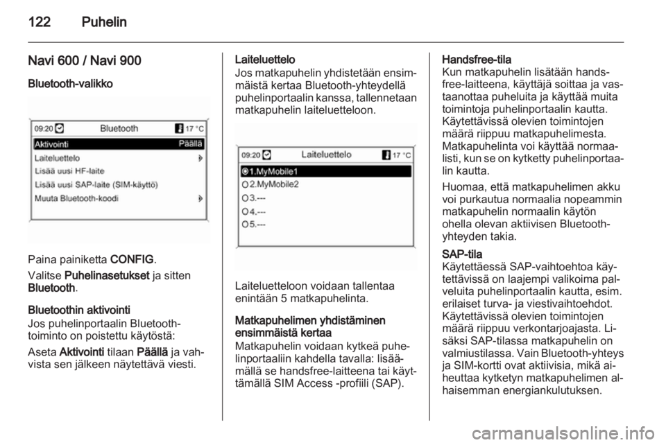 OPEL ASTRA J 2013  Infotainment-ohjekirja (in Finnish) 