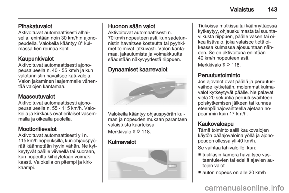 OPEL ASTRA J 2013.5  Ohjekirja (in Finnish) 