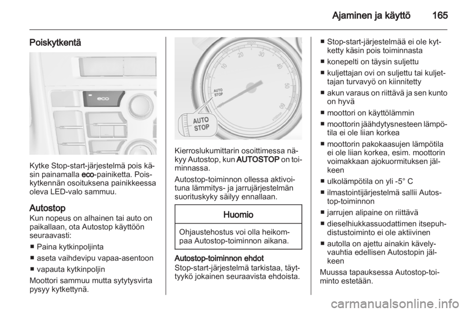 OPEL ASTRA J 2013.5  Ohjekirja (in Finnish)  OPEL ASTRA J 2013.5  Ohjekirja (in Finnish)