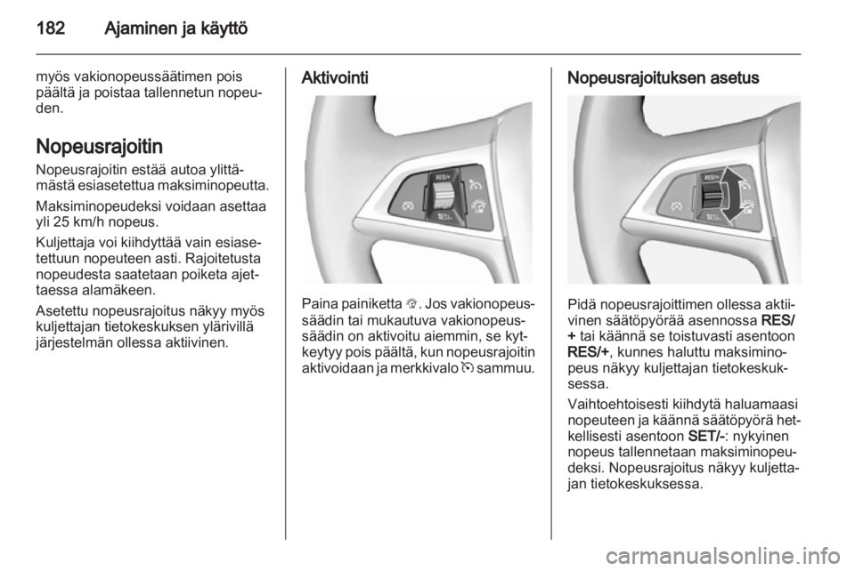 OPEL ASTRA J 2013.5  Ohjekirja (in Finnish)  OPEL ASTRA J 2013.5  Ohjekirja (in Finnish)
