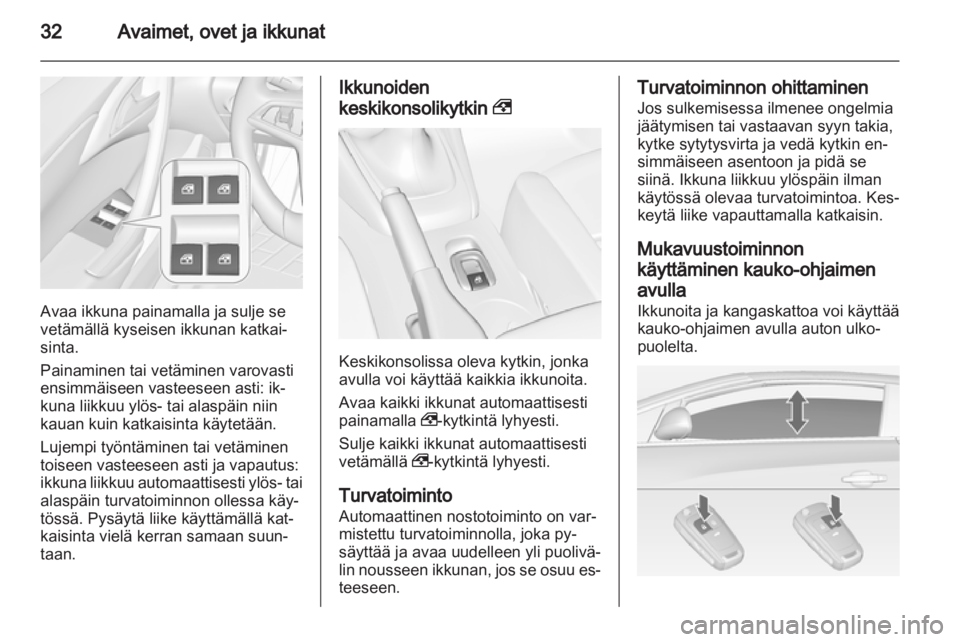 OPEL CASCADA 2013.5  Ohjekirja (in Finnish) 