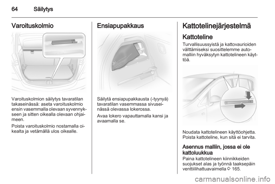 OPEL CORSA 2012.5  Ohjekirja (in Finnish) 