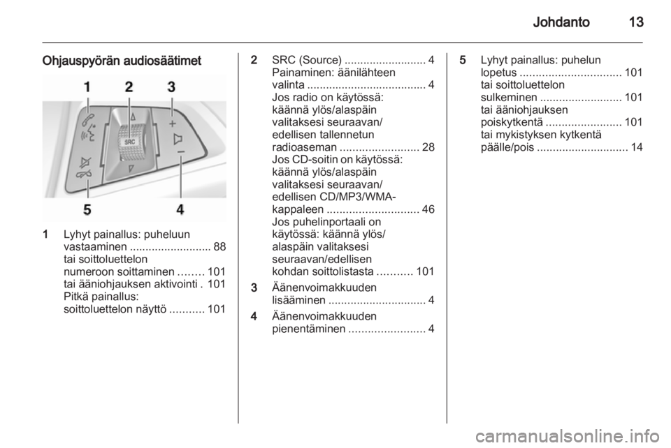 OPEL INSIGNIA 2010.5 Infotainment-ohjekirja (in Finnish) OPEL INSIGNIA 2010.5 Infotainment-ohjekirja (in Finnish)
