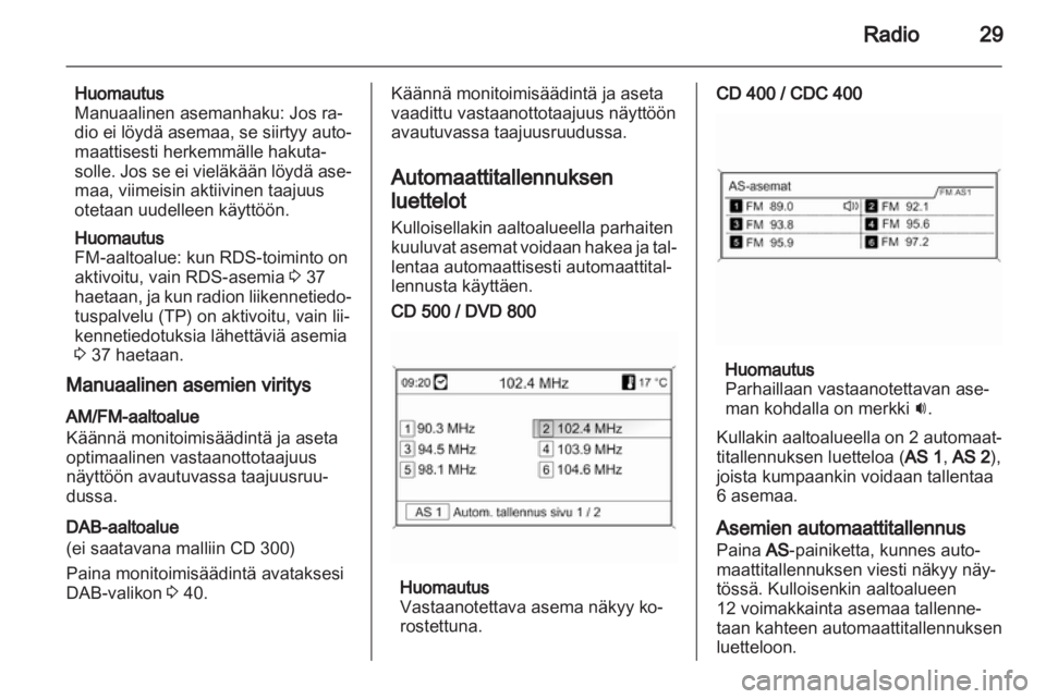 OPEL INSIGNIA 2010.5  Infotainment-ohjekirja (in Finnish) 