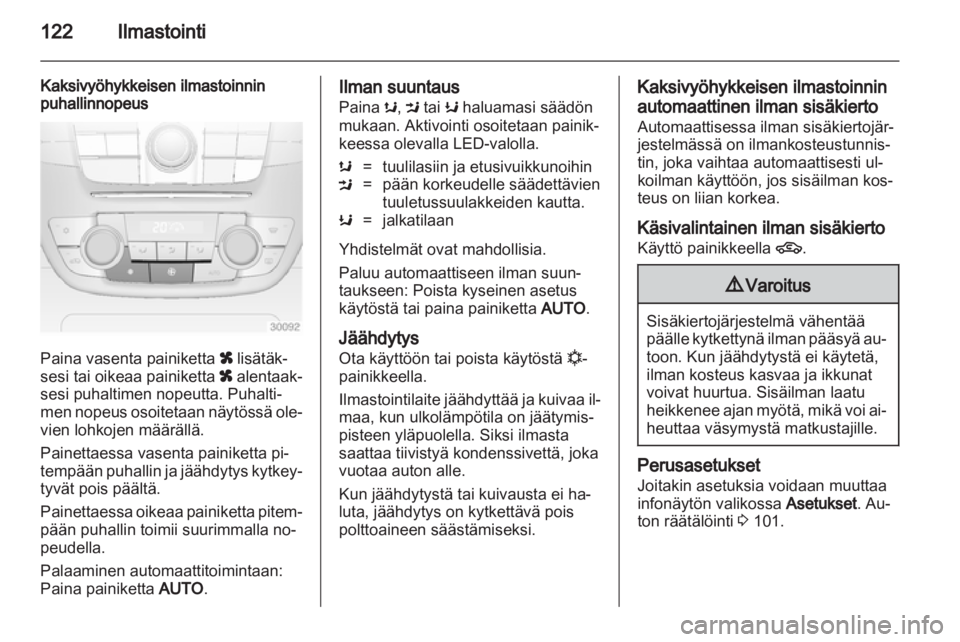 OPEL INSIGNIA 2010.5  Ohjekirja (in Finnish) 