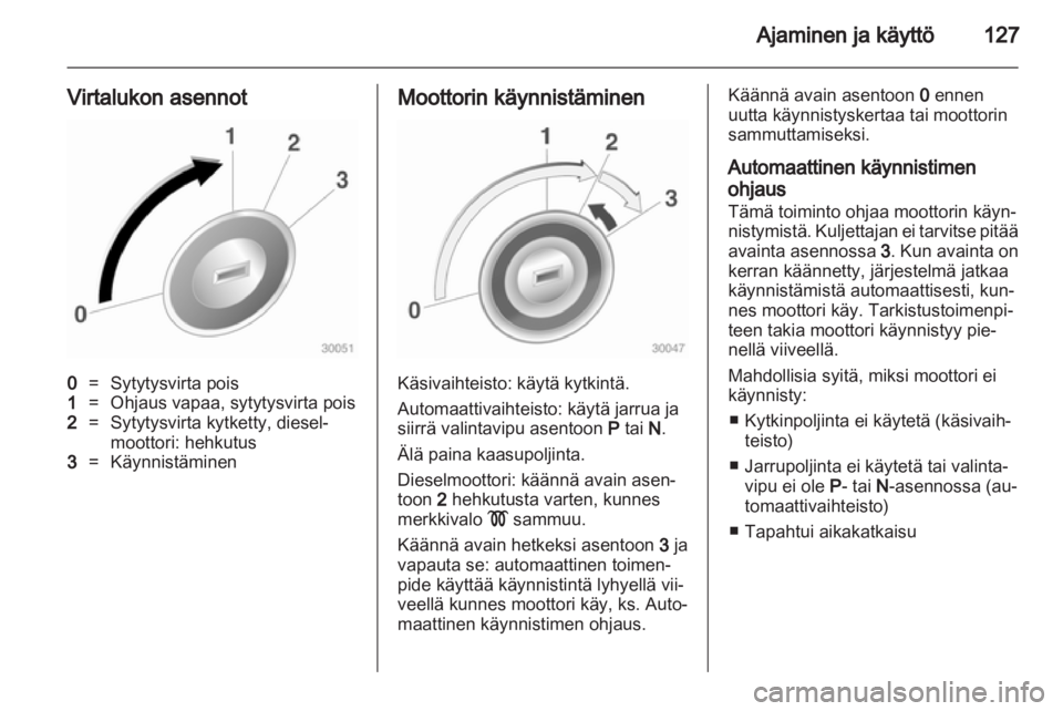 OPEL INSIGNIA 2010.5  Ohjekirja (in Finnish) 