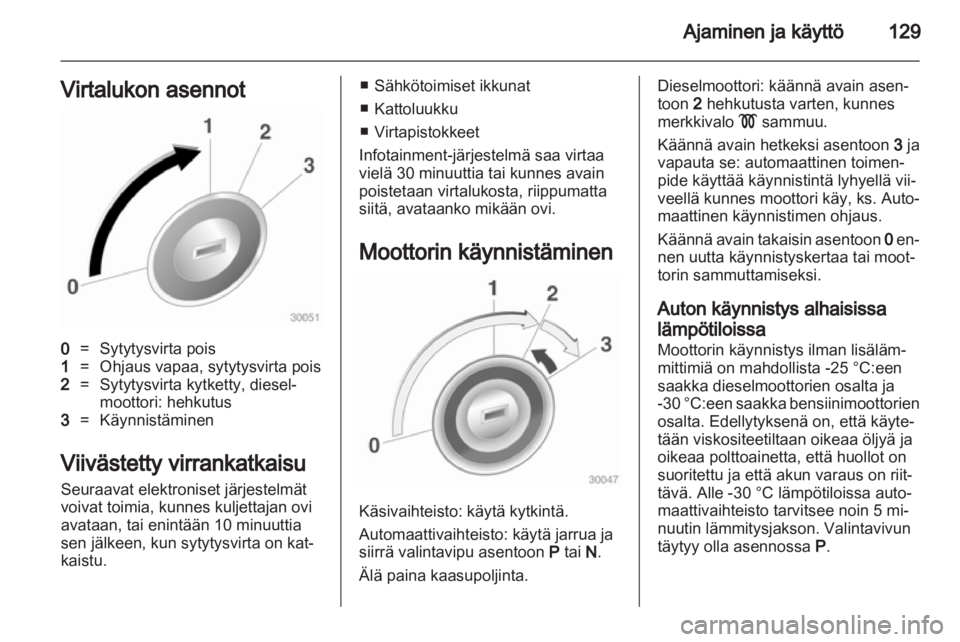 OPEL INSIGNIA 2011.5  Ohjekirja (in Finnish) 