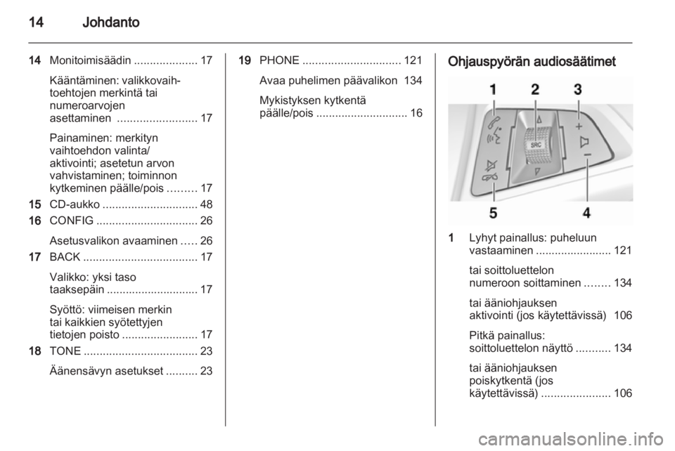 OPEL INSIGNIA 2012 Infotainment-ohjekirja (in Finnish) OPEL INSIGNIA 2012 Infotainment-ohjekirja (in Finnish)