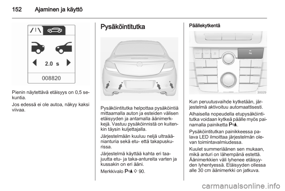 OPEL INSIGNIA 2012 Ohjekirja (in Finnish) OPEL INSIGNIA 2012 Ohjekirja (in Finnish)