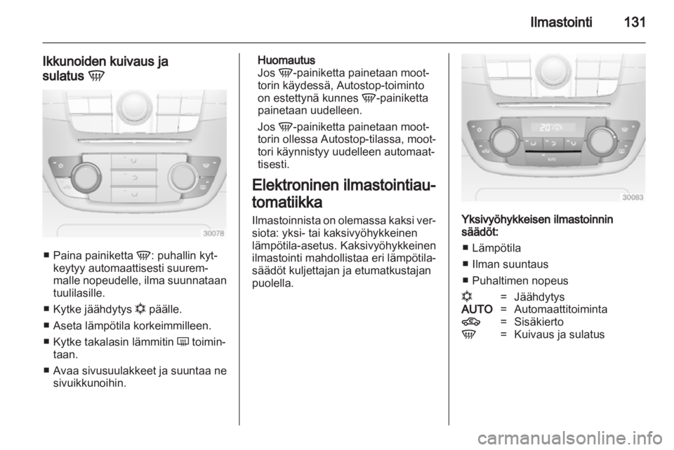 OPEL INSIGNIA 2013 Ohjekirja (in Finnish) OPEL INSIGNIA 2013 Ohjekirja (in Finnish)