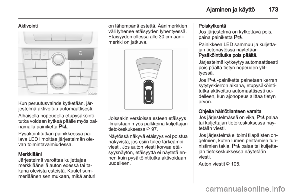 OPEL INSIGNIA 2013  Ohjekirja (in Finnish) 