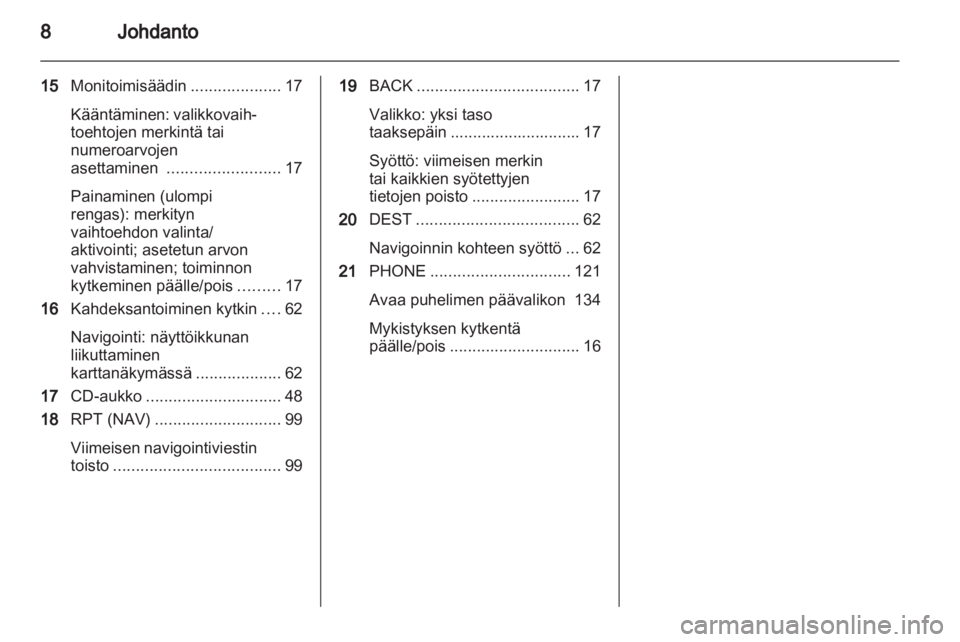 OPEL INSIGNIA 2013.5  Infotainment-ohjekirja (in Finnish) 