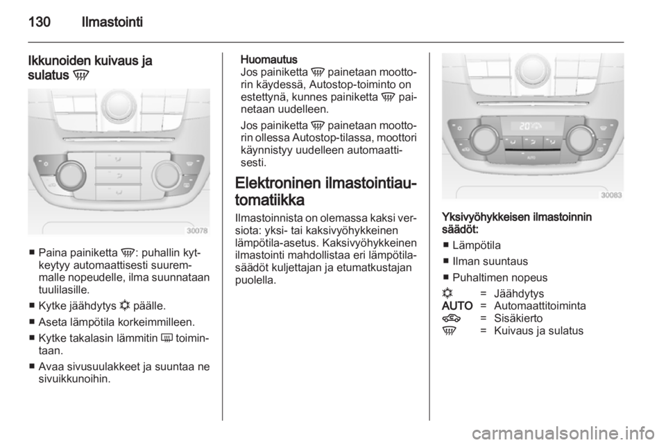 OPEL INSIGNIA 2013.5 Ohjekirja (in Finnish) OPEL INSIGNIA 2013.5 Ohjekirja (in Finnish)