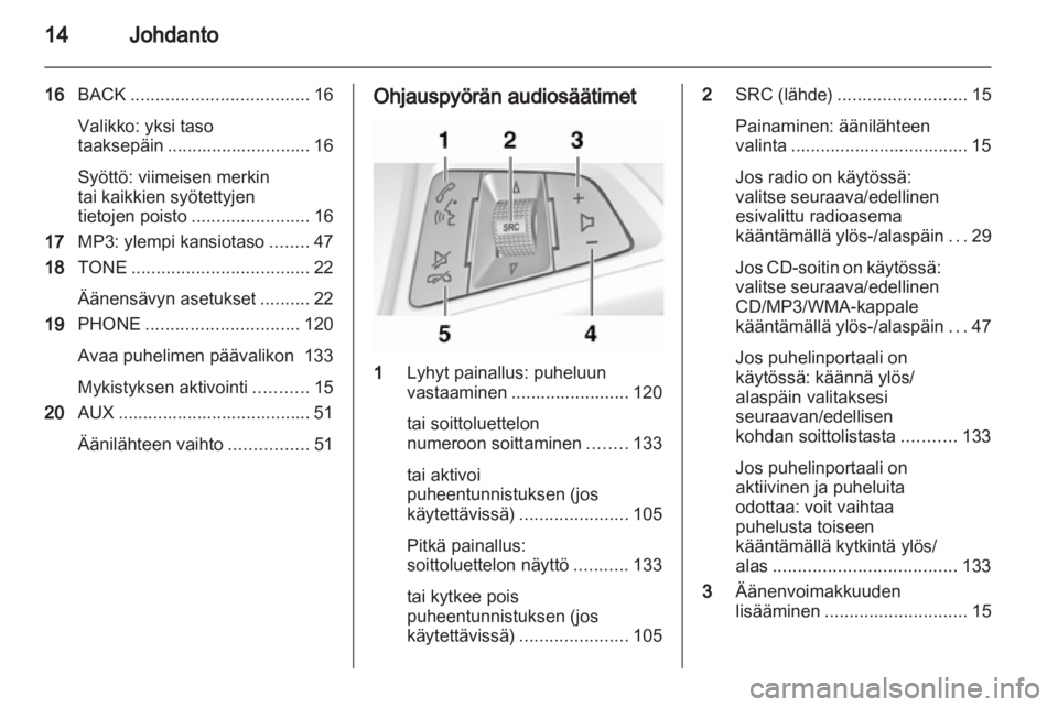 OPEL MERIVA 2013  Infotainment-ohjekirja (in Finnish) 