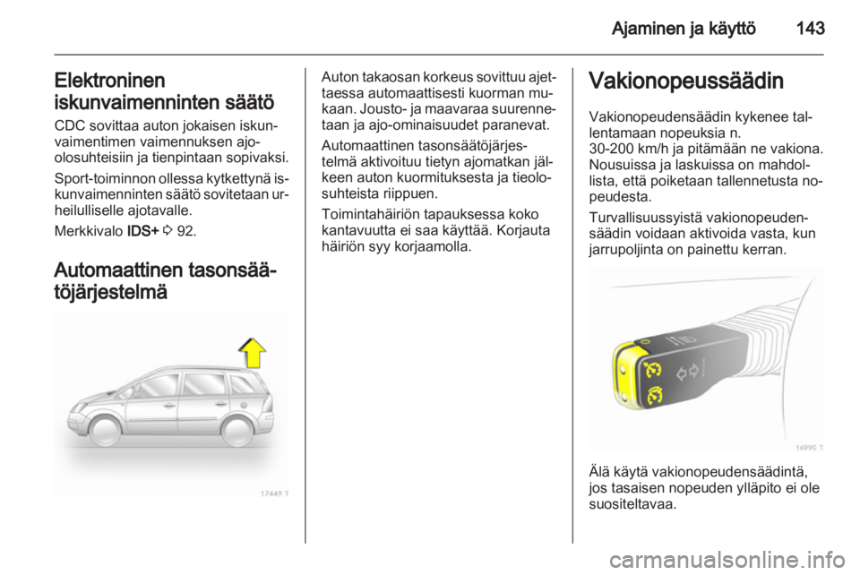 OPEL ZAFIRA 2012  Ohjekirja (in Finnish) 