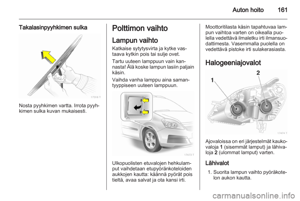 OPEL ZAFIRA 2012  Ohjekirja (in Finnish) 