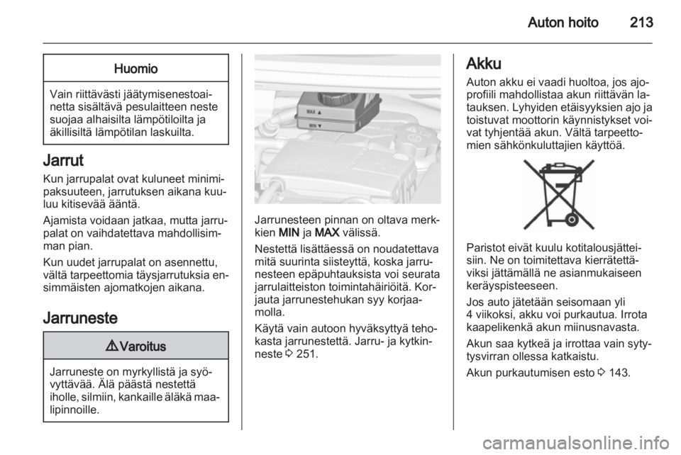 OPEL ZAFIRA TOURER 2012.5  Ohjekirja (in Finnish) 
