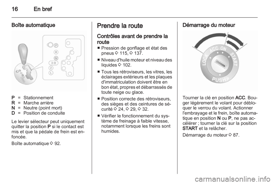 OPEL AGILA 2011  Manuel dutilisation (in French) 