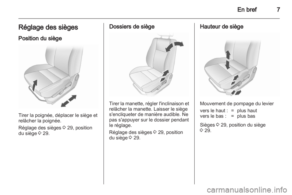 OPEL AGILA 2011  Manuel dutilisation (in French) 